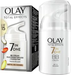 Olay Total Effects 7in1 BB Crème - Medium Tot Donker - SPF15 - 50ml 11 Olay Total Effects 7in1 BB Crème - Medium Tot Donker - SPF15 - 50ml -Gillette Winkel 1136x1200 4