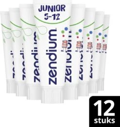 Zendium Junior 5-12jr Tandpasta - 12 X 50 Ml - Voordeelverpakking -Gillette Winkel 1137x1200 1