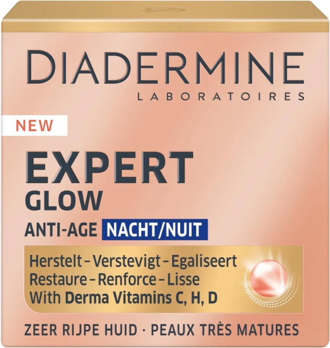 Diadermine Expert Active Glow Nachtcreme 50ml 10 Diadermine Expert Active Glow Nachtcreme 50ml - Afbeelding 8