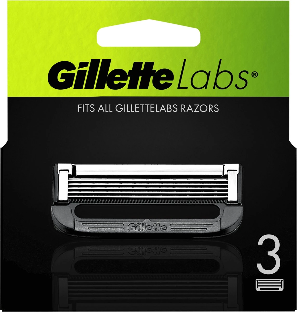Gillette® Gillette Navulmesjes Voor GilletteLabs - Exfoliating Bar En Heated Razor - 3 Scheermesjes 8 Gillette® Gillette Navulmesjes Voor GilletteLabs - Exfoliating Bar En Heated Razor - 3 Scheermesjes - Afbeelding 6