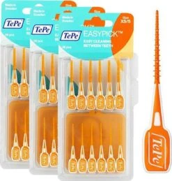 TePe Easypick XS/S Oranje - 3 X 36 Stuks - Voordeelverpakking