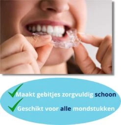 Dr. Ortho Reinigingstabletten 96 Stuks - Bitje - Tanden - Beugel - Kunstgebit - Voordeelverpakking -Gillette Winkel 1153x1200