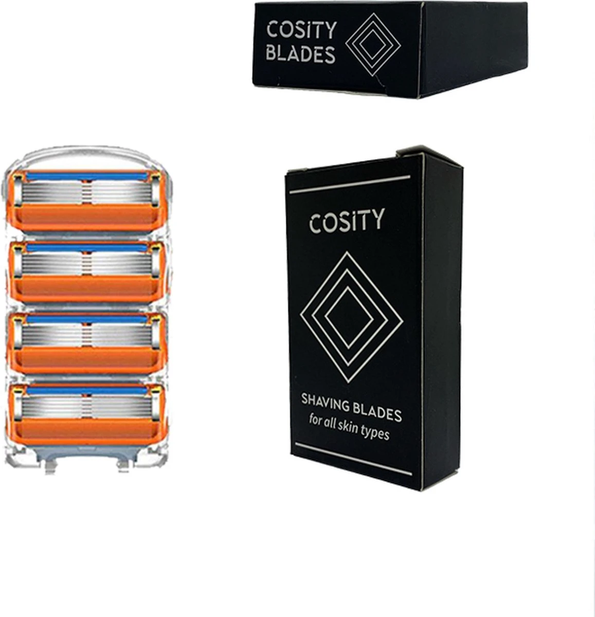 Cosity Blades - Universele Scheermes - Geschikt Voor Gillette Fusion - 5 Blade - 16 Stuks 4 Cosity Blades - Universele Scheermes - Geschikt Voor Gillette Fusion - 5 Blade - 16 Stuks - Afbeelding 2