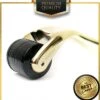 Titanium - 540 Micro-Needle 0.5mm DermaRoller | Skin Roller | Gezichts- En Huidverzorging | Huidverjonging | Steriel Verpakt | Gold Edition -Gillette Winkel 1157x1200 3