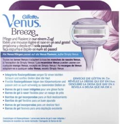 Gillette Venus Comfortglide Breeze Scheermesjes Voor Vrouwen - 4 Navulmesjes 30 Gillette Venus Comfortglide Breeze Scheermesjes Voor Vrouwen - 4 Navulmesjes -Gillette Winkel 1158x1200 6