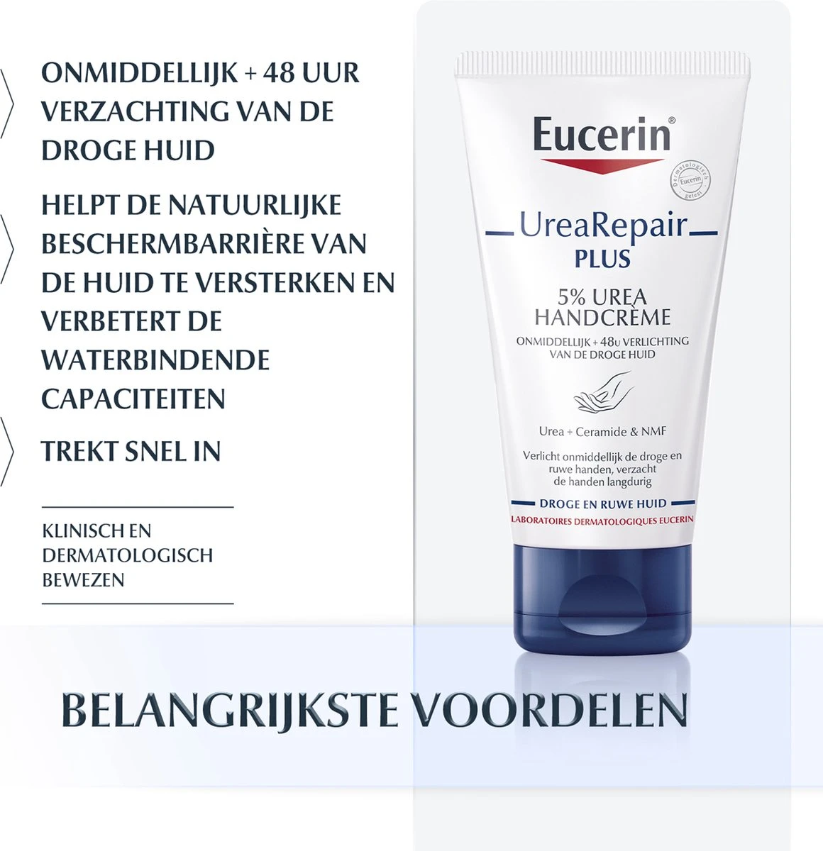 Eucerin 5% Urea Herstellende Handcrème 4 Eucerin 5% Urea Herstellende Handcrème - Afbeelding 2