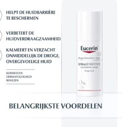 Eucerin Ultra Sensitive Rijke Textuur Dagcrème - 50 Ml - Dagcrème -Gillette Winkel 1160x1200 7