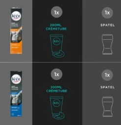 Veet Men - 400ml Ontharingscreme - Normaal 1x200ml - Gevoelig 1x200ml - Voordeelverpakking -Gillette Winkel 1162x1200 10