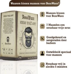 BossWax - Neusontharing Set - Nose Wax Kit - Neuswax - Ontharingswax - 7 Maanden Neusvrij - Speciaal Voor Mannen 14 BossWax - Neusontharing Set - Nose Wax Kit - Neuswax - Ontharingswax - 7 Maanden Neusvrij - Speciaal Voor Mannen -Gillette Winkel 1162x1200 8