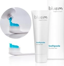 Blue®m Fluoride Vrije Tandpasta 75 Ml - Bluem Tandpasta - Tandpasta Zonder Fluoride -Gillette Winkel 1164x1200 4