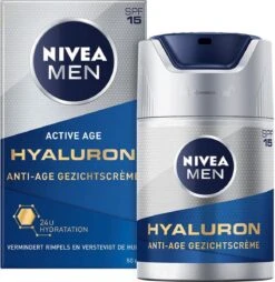 NIVEA MEN Anti-Age Hyaluron Gezichtcrème SPF 15 - 50ml -Gillette Winkel 1165x1200 2