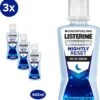 LISTERINE Nightly Reset Milde Smaak, Mondspoeling Met RAPID-FUSHION -technologie Voor Gebruik Tijdens De Nacht, Hermineraliseert Het Tandglazuur, 3 X 400 Ml -Gillette Winkel 1166x1200 1
