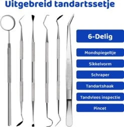 ExCorn Elektrische Tandsteen Verwijderaar - Inclusief 6-delig Tandartsset - 3 Standen - Elektrisch Tandplak Verwijderen - Tanden Polijsten -Gillette Winkel 1168x1200 4