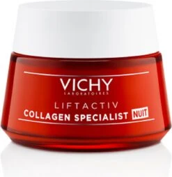 Vichy Liftactiv Collagen Specialist - Nachtcrème - Anti-rimpel - 50 Ml