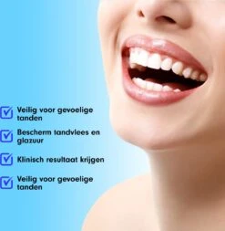 Diamond White - Teeth Whitening Strips - 28x Strips - Zonder Peroxide (0%) - Tandenbleekset - Tandenbleek Strips – Mint -Gillette Winkel 1170x1200