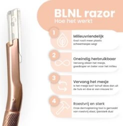 BLNL Metalen Dermaplaning 6x Wenkbrauw Scheermesje Mesje Van Metaal - Scheermes Gezicht Intieme Streek - Wenkbrauw Trimmer Epileren Eyebrow Razor Razors -Gillette Winkel 1172x1200 11