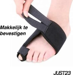 JUST23 Hallux Valgus Grote Teencorrector - Maat 35-38 (S) - Epitact - Teen Bescherming - Teenspreider - Brace Voor Grote Teen - Teen Corrector - Voet Brace - Teen Spalk - Teen Beschermer -Gillette Winkel 1172x1200 7