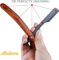 Bolano® Premium Shavette Open Scheermes Brown Wood + 50 Single Edge Scheermesjes - Klassiek Barbiersmes Straight Razor Voor Mannen - Cut Throat Razor Nekmes - Klassiek Klap Scheermes - Safety Razor Feather Mes 14 Bolano® Premium Shavette Open Scheermes Brown Wood + 50 Single Edge Scheermesjes - Klassiek Barbiersmes Straight Razor Voor Mannen - Cut Throat Razor Nekmes - Klassiek Klap Scheermes - Safety Razor Feather Mes -Gillette Winkel 1174x1200 9