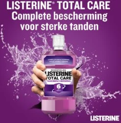 LISTERINE Total Care Tandbescherming, Mondspoeling, Biedt Complete Bescherming Voor Sterke Tanden Met 6 In 1 Effect, 3 X 500 Ml -Gillette Winkel 1175x1200 1