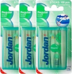 Jordan Tandenstokers Double Ended Regular 3x 100 Stuks - Voordeelverpakking -Gillette Winkel 1176x1200 3