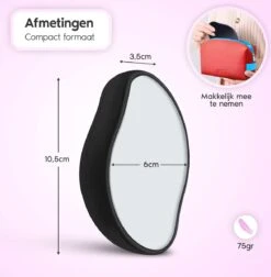 Cheveux Crystal Hair Removal – Scrubi - Kristal Ontharing Benen – Kristalpad Haarverwijderaar Voor Vrouwen – Hair Eraser – Bleame -Gillette Winkel 1177x1200 15