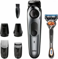 Braun Baardtrimmer En Haartrimmer BT7220 - Zwart Metaalgrijs -Gillette Winkel 1177x1200 20