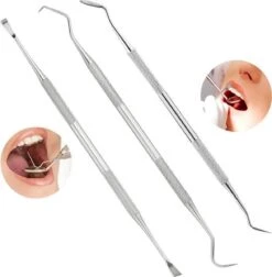 Newide Professionele Tandarts Set Met Luxe Etui – Tandsteen Verwijderaar – RVS Tandarts Setje – Tandenstokers – Tandartshaakje – Tand Verzorging Gereedschap Set – Tandplak Verwijderaar -Gillette Winkel 1177x1200 4