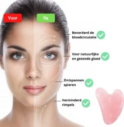 Demiracle® Rose Quartz Premium Gua Sha Schraper – Massagehulpmiddel – Gezichtsmassage – Massage – Ontspanning – Kwaliteit -Gillette Winkel 1178x1200 5