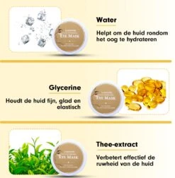 Collageen Oogmasker Luxovita - Wallen Wegwerken/Donkere Kringen/Rimpels - Hydraterend - 24k Goud Oog Masker - Eye Pads - Gel Oogmaskers - 60 Stuks -Gillette Winkel 1178x1200 7