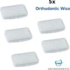 5x Orthodontic Wax - Beugel Wax - Zonder Smaak - Voordeelpak -Gillette Winkel 1179x1200