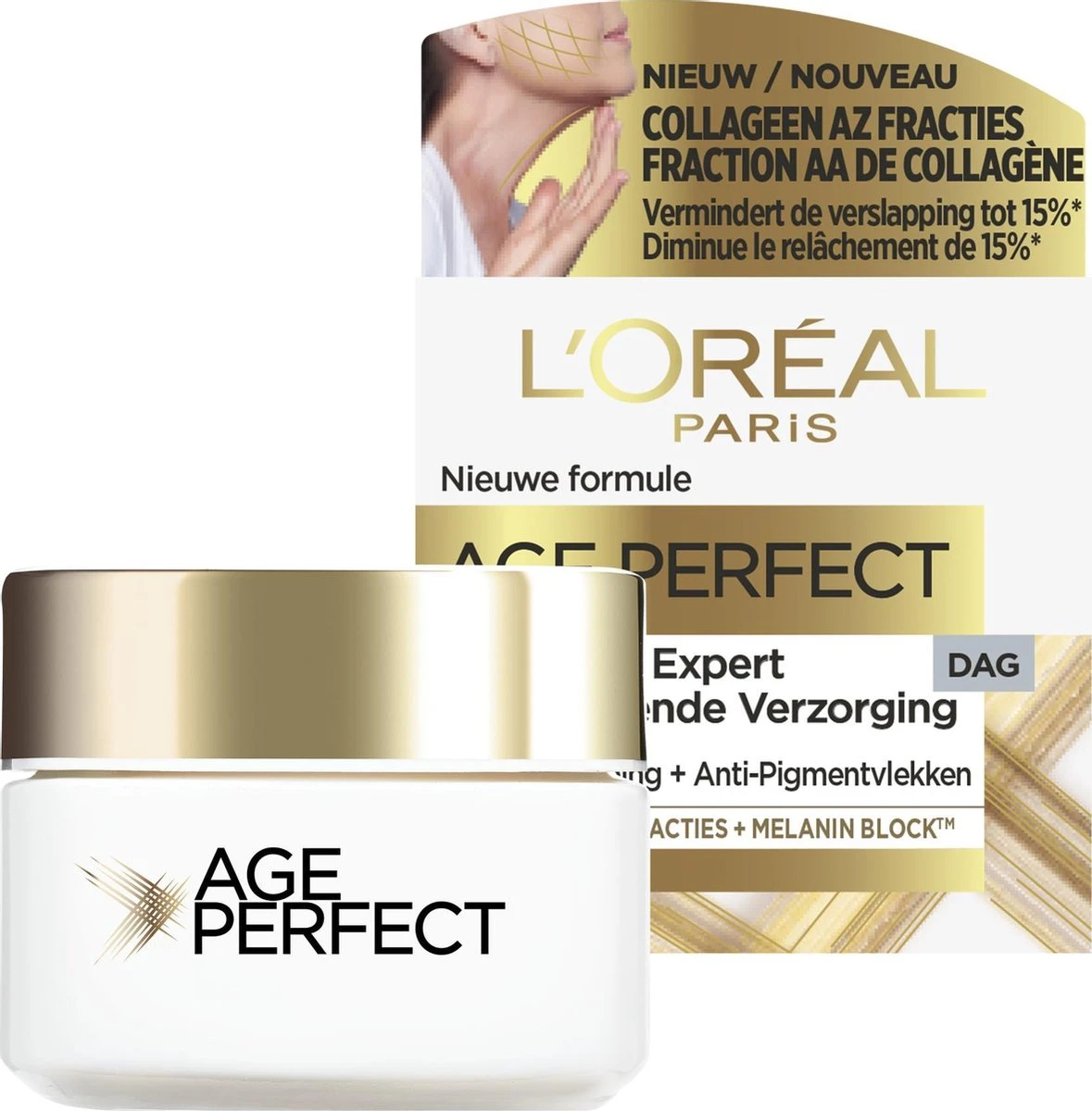 L’Oréal Paris Age Perfect Collageen Expert Verstevigende Dagcrème - 50ml 14 L’Oréal Paris Age Perfect Collageen Expert Verstevigende Dagcrème - 50ml - Afbeelding 12