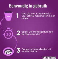 LISTERINE Total Care Tandbescherming, Mondspoeling, Biedt Complete Bescherming Voor Sterke Tanden Met 6 In 1 Effect, 3 X 500 Ml -Gillette Winkel 1182x1200 2