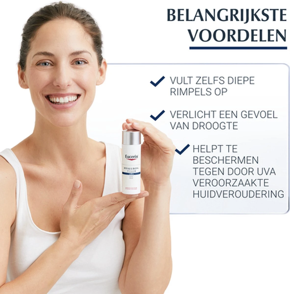 Eucerin Hyaluron-Filler Anti-Rimpel Urea Rijke Textuur - Dagcrème - 50 Ml 12 Eucerin Hyaluron-Filler Anti-Rimpel Urea Rijke Textuur - Dagcrème - 50 Ml - Afbeelding 10