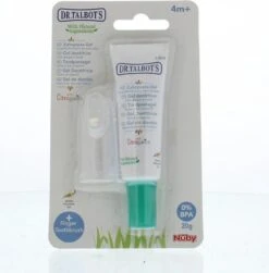 Nûby - Tandpasta Gel Voor Baby & Vingertandenborsteltje - 20g - 4m+ 9 Nûby - Tandpasta Gel Voor Baby & Vingertandenborsteltje - 20g - 4m+ -Gillette Winkel 1183x1200 2