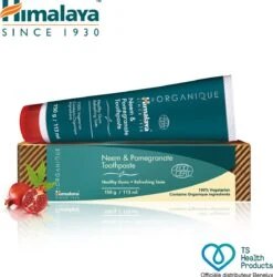 Himalaya Organique Toothpaste Neem & Pomegranate - 113 Ml - Tandpasta -Gillette Winkel 1184x1200 3