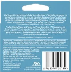 Gillette Venus Smooth - Mesjes Met Beschermende Kussentjes - 8 Navulmesjes 15 Gillette Venus Smooth - Mesjes Met Beschermende Kussentjes - 8 Navulmesjes -Gillette Winkel 1185x1200 13