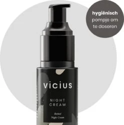 Vicius® - Nachtcrème Voor Vrouwen - Retinol - Anti Rimpel Crème - Hydraterende Gezichtscrème - 50ml 14 Vicius® - Nachtcrème Voor Vrouwen - Retinol - Anti Rimpel Crème - Hydraterende Gezichtscrème - 50ml -Gillette Winkel 1186x1200 10