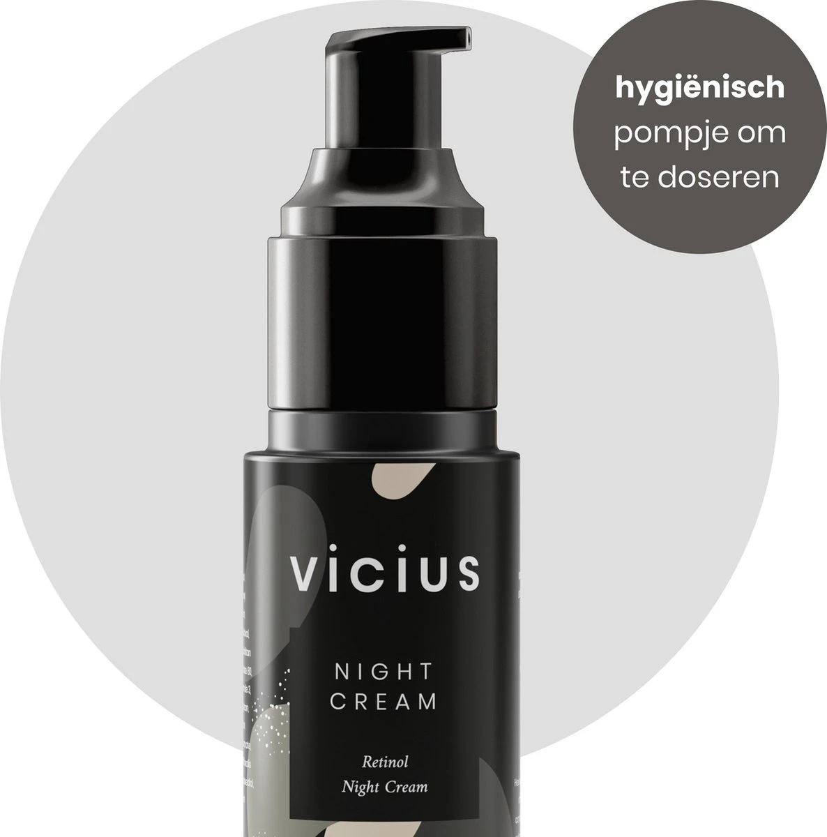 Vicius® - Nachtcrème Voor Vrouwen - Retinol - Anti Rimpel Crème - Hydraterende Gezichtscrème - 50ml 6 Vicius® - Nachtcrème Voor Vrouwen - Retinol - Anti Rimpel Crème - Hydraterende Gezichtscrème - 50ml - Afbeelding 4