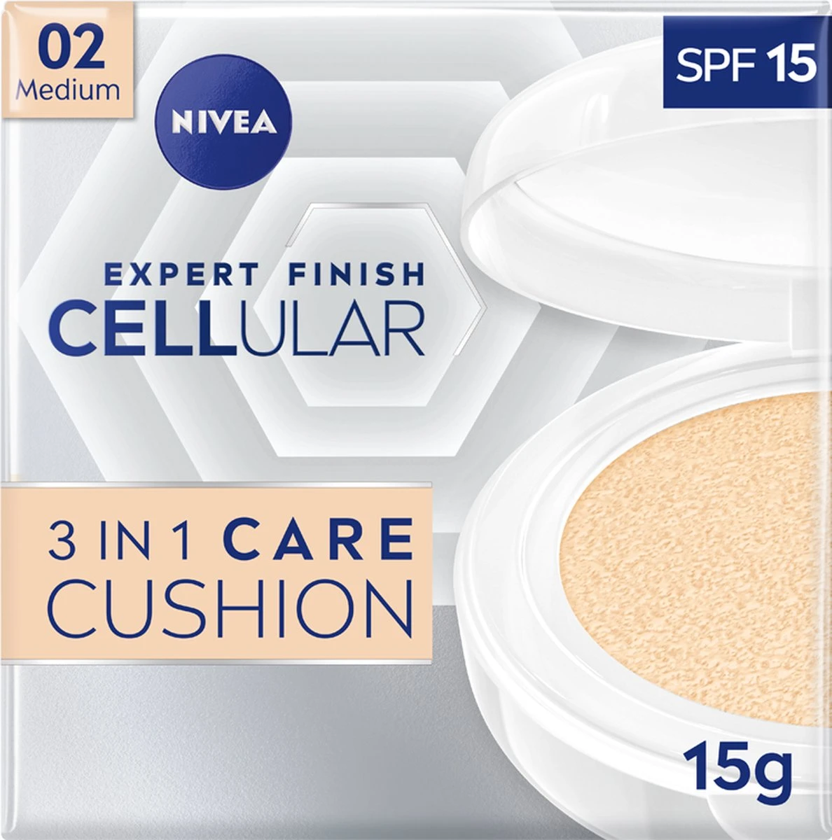 NIVEA Hyaluron Cellular Filler 3in1 Care Cushion – Medium 3 NIVEA Hyaluron Cellular Filler 3in1 Care Cushion – Medium