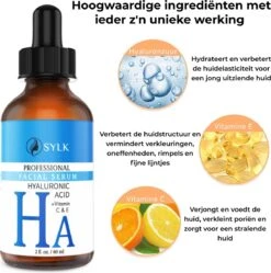 Sylk Hyaluronzuur Serum Met Vitamine C & E | Gezichtsmasker | Anti Aging | Anti Rimpel | Gezicht Serum | Gezichtsverzorging | 60 Ml 11 Sylk Hyaluronzuur Serum Met Vitamine C & E | Gezichtsmasker | Anti Aging | Anti Rimpel | Gezicht Serum | Gezichtsverzorging | 60 Ml -Gillette Winkel 1191x1200 10