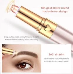 Draagbare Wenkbrauw Epilator - Haar Remover Pen - USB Trimmer -Gillette Winkel 1191x1200 21