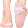 Merkloos Siliconen Teenspreider Voor 3 Tenen - Bunion Beschermer - Voorvoetkussen - Hallux Valgus Tegen Pijn - Voor In Schoenen - Set Van 2 - Wit -Gillette Winkel 1193x1200 14