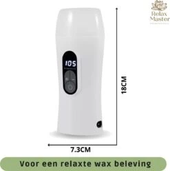 Wax Apparaat Vernieuwende Digitale Wax Roller - Wax Patroon Verwarmer - Wax Roller Kit Incl. 2 Aloe Vera Vullingen, After Wax & Waxstrips - Waxroller - Ontharen Voor Man En Vrouw 9 Wax Apparaat Vernieuwende Digitale Wax Roller - Wax Patroon Verwarmer - Wax Roller Kit Incl. 2 Aloe Vera Vullingen, After Wax & Waxstrips - Waxroller - Ontharen Voor Man En Vrouw -Gillette Winkel 1193x1200 19