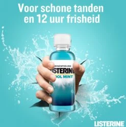 Listerine Cool Mint Mondwater, Mondspoeling Met Intens Frisse Muntsmaak, Bestrijdt Schadelijke Bacteriën Voor Gezond Tandvlees, 8 X 95 Ml 14 Listerine Cool Mint Mondwater, Mondspoeling Met Intens Frisse Muntsmaak, Bestrijdt Schadelijke Bacteriën Voor Gezond Tandvlees, 8 X 95 Ml -Gillette Winkel 1193x1200 2