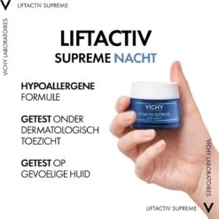Vichy Liftactiv Supreme Nachtcrème - 50ml - Hydraterende Nachtcreme Tegen Rimpels -Gillette Winkel 1196x1200 25
