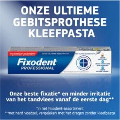 Fixodent Professional - Kleefpasta - 6 X 40g - Voordeelverpakking -Gillette Winkel 1197x1200