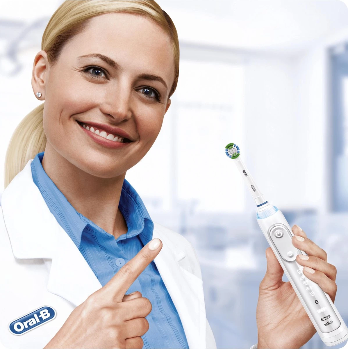 Oral B Oral-B Precision Clean - Met CleanMaximiser-technologie - Opzetborstels - 2 Stuks 9 Oral B Oral-B Precision Clean - Met CleanMaximiser-technologie - Opzetborstels - 2 Stuks - Afbeelding 7