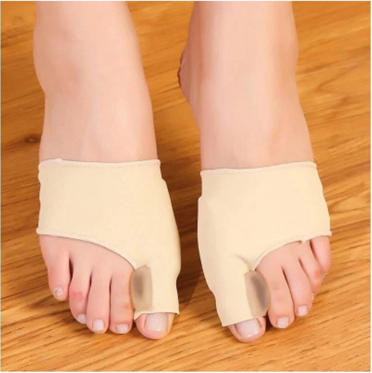 Hallux Valgus - Teenspreider - Teencorrector - Hallux Valgus Grote Teencorrector - Sok 2 Stuks 4 Hallux Valgus - Teenspreider - Teencorrector - Hallux Valgus Grote Teencorrector - Sok 2 Stuks - Afbeelding 2