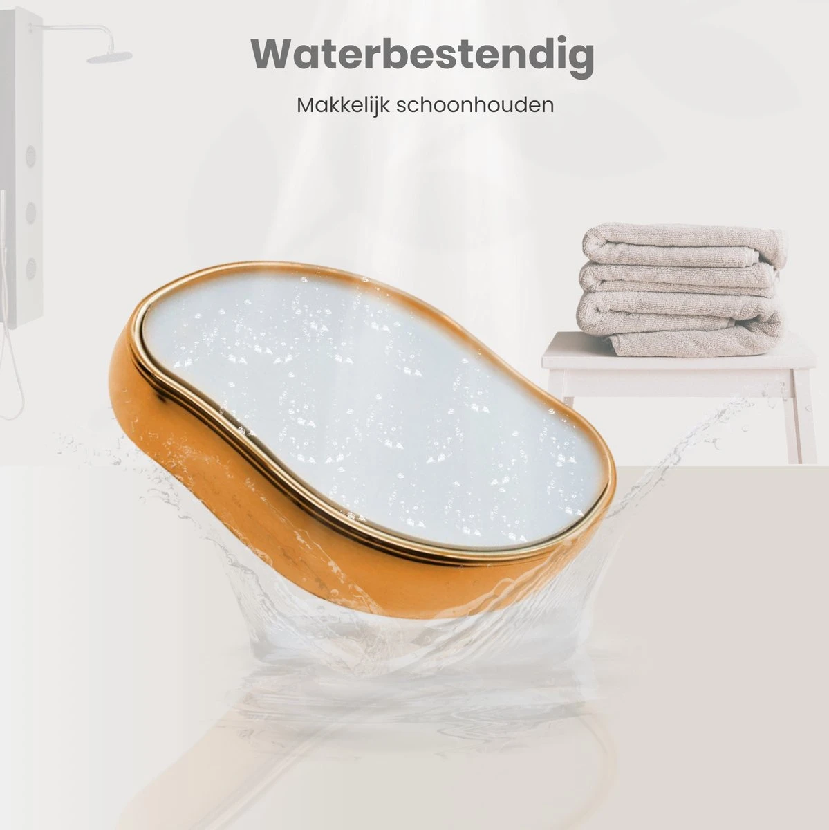 Skinnables Crystal Hair Removal - Crystal Hair Eraser - Scrubi - Bleame - Kristalpad - Pijnloos Ontharen - Inclusief GRATIS Scrubhandschoen - Goud - 2022 Versie 8 Skinnables Crystal Hair Removal - Crystal Hair Eraser - Scrubi - Bleame - Kristalpad - Pijnloos Ontharen - Inclusief GRATIS Scrubhandschoen - Goud - 2022 Versie - Afbeelding 6