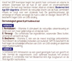 Biodermal Anti Age Dagcrème 60+ - Dagcrème Met Hyaluronzuur En Ceramide - Met - SPF15 - Geeft De Huid Meer Stevigheid - 50ml 20 Biodermal Anti Age Dagcrème 60+ - Dagcrème Met Hyaluronzuur En Ceramide - Met - SPF15 - Geeft De Huid Meer Stevigheid - 50ml -Gillette Winkel 1200x1011 3